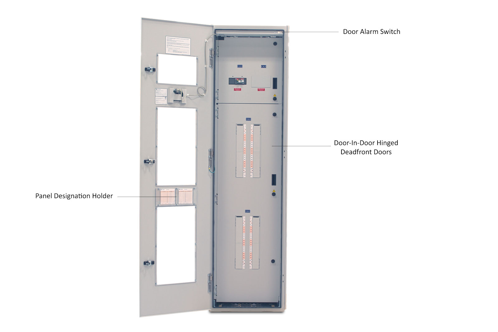 eRPP Remote Power Panel Outer Door Open