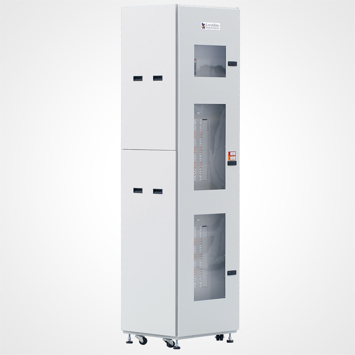 The LayerZero Series 70: eRPP Remote Power Panel Front Angle.
