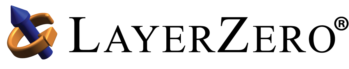 LayerZero Logo with Trademark Circle R