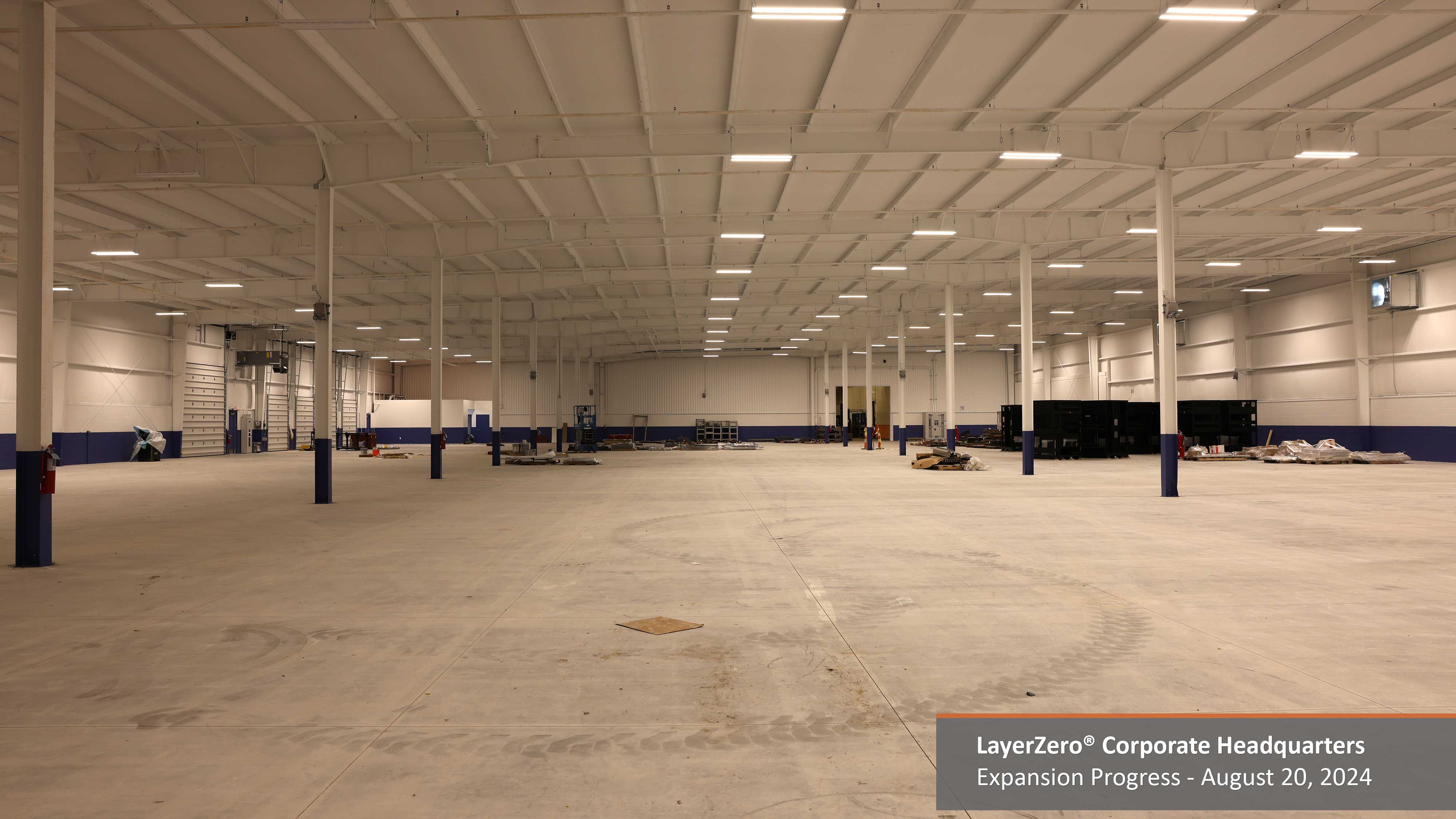 A wide angle view of the expansion at LayerZero Power Systems, Inc.