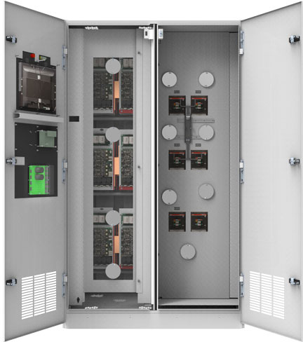 400 A eSTS Static Transfer Switch IR Portholes Interactive Demo