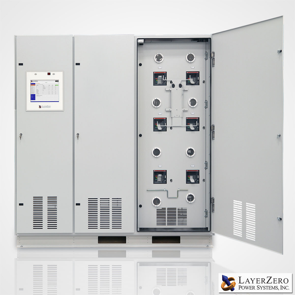 800 1200 A 4 Pole Static Transfer Switch Ests Layerzero Power