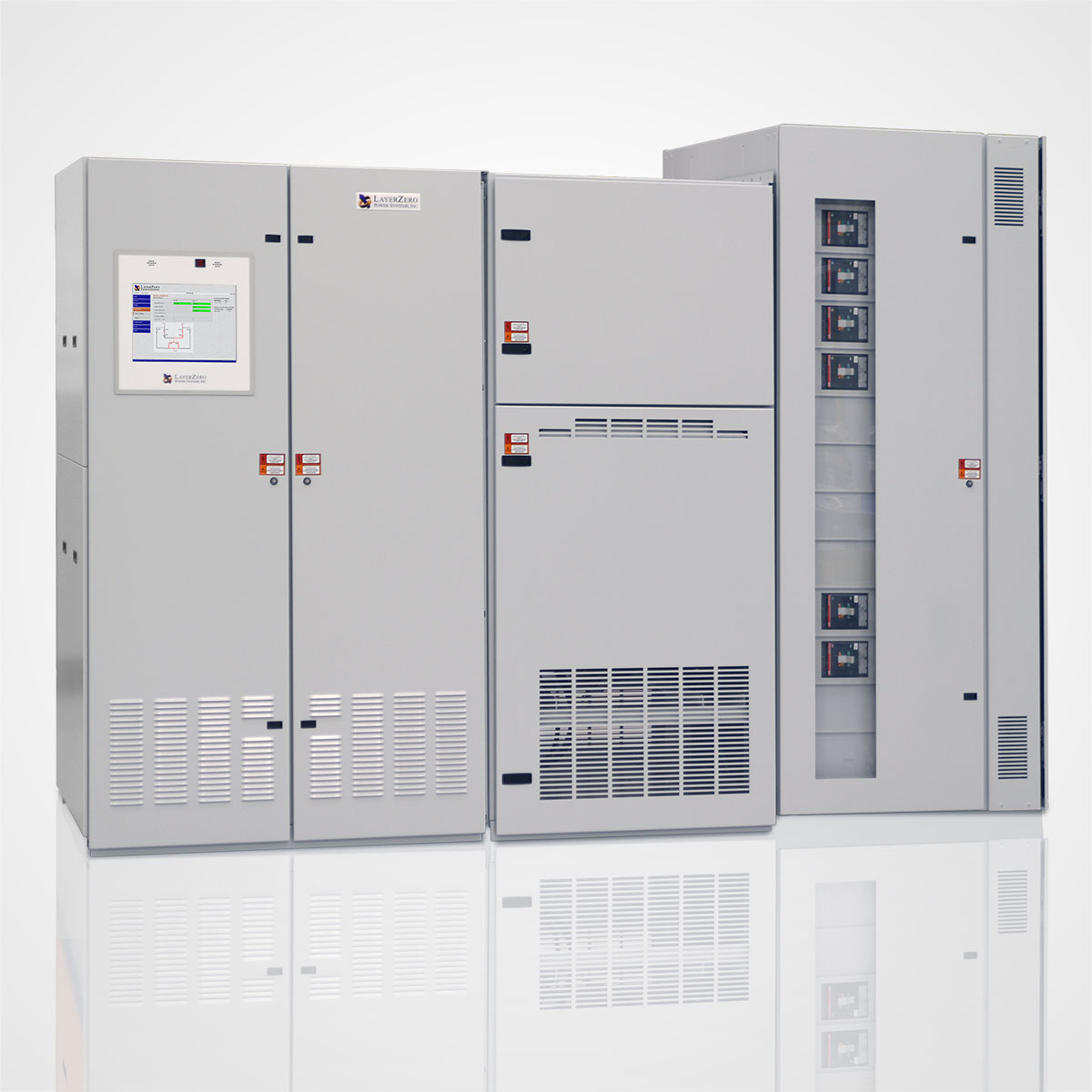 The LayerZero ePODs: Type-P Power Distribution Unit (PDU) with Front-Facing Distribution.