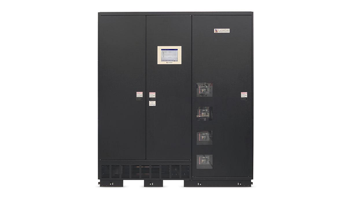 ePODs Type-X 750 kVA Power Distribution Unit with Transformer and Distribution Doors Closed