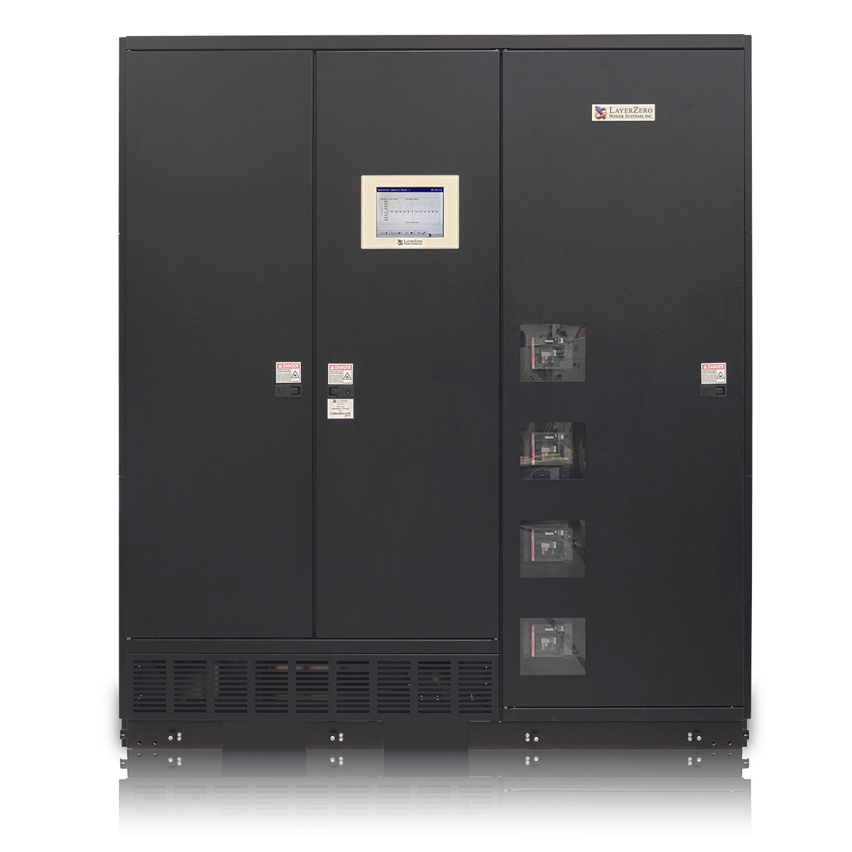 The LayerZero Series 70 ePODs: Type-X 750 kVA Power Distribution Unit (PDU) with  Subfeed Distribution.