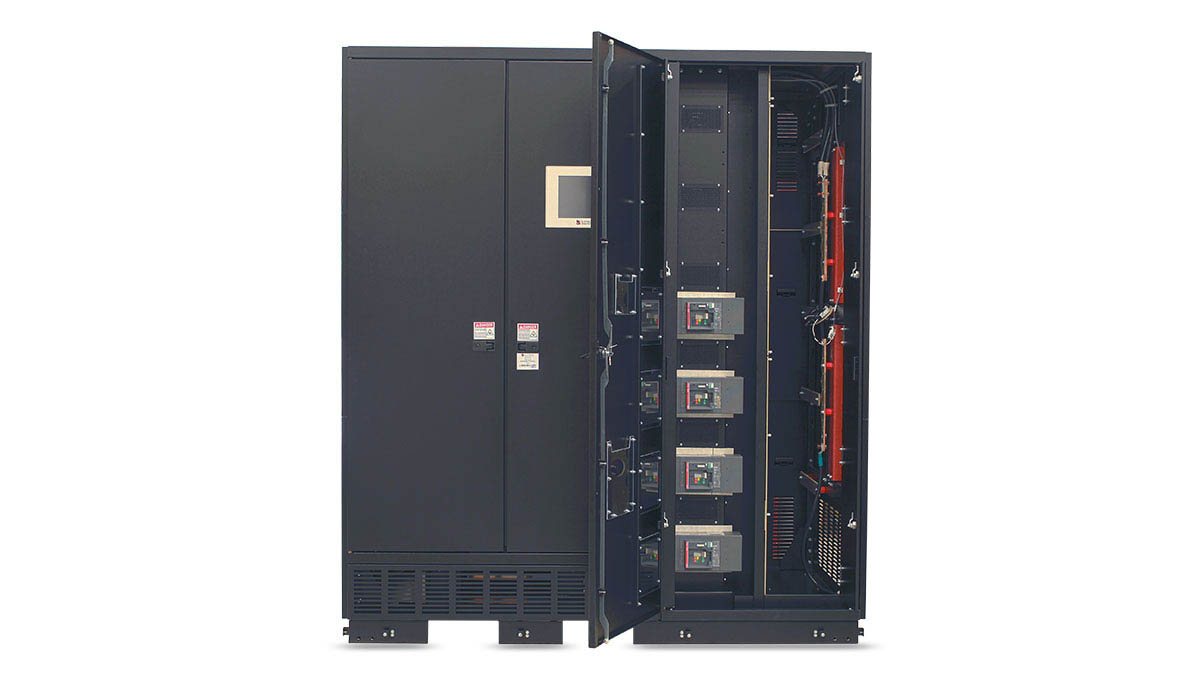 ePODs Type-X 750 kVA PDU Distribution Section Inner Doors Open