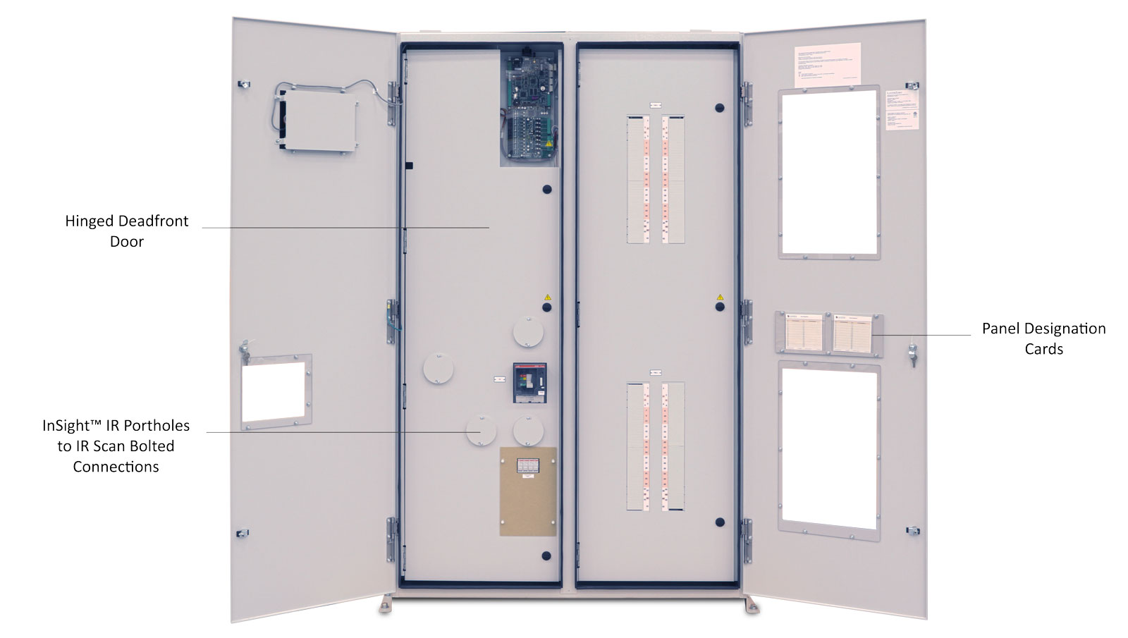 ePanel-2 Remote Power Panel Outer Door Open