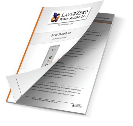 Download eRPP-SL1 Slim Remote Power Panel Brochure