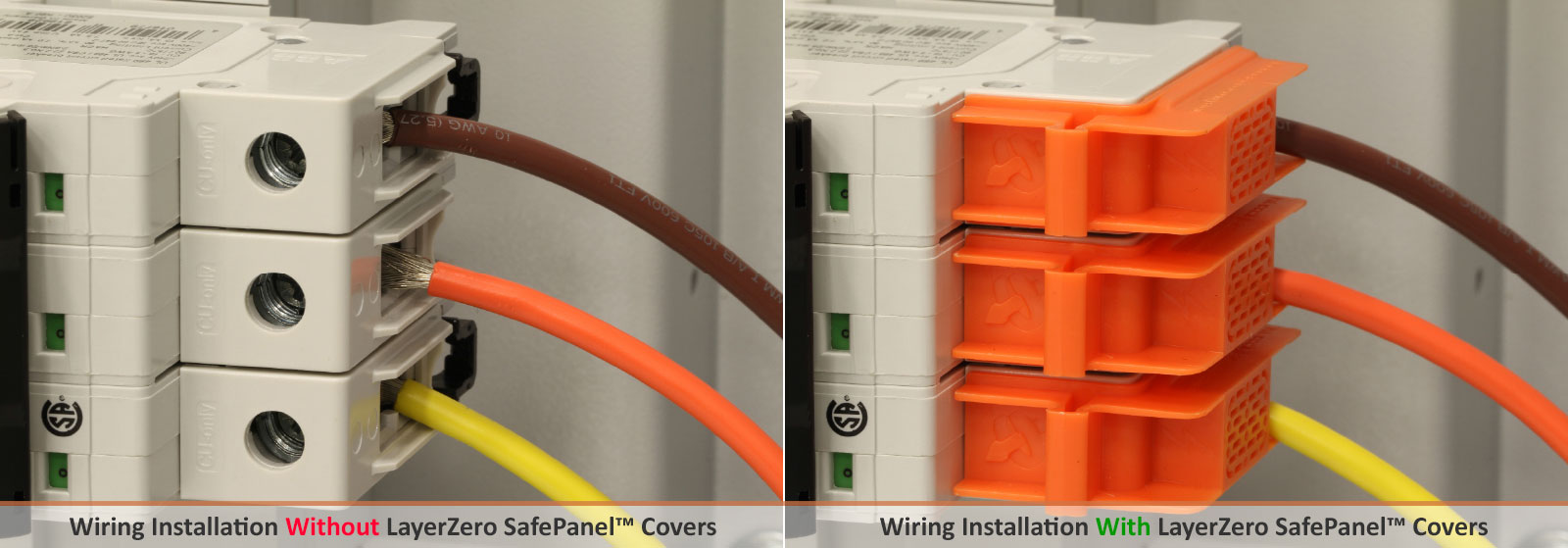 Safe Electrical Wiring with LayerZero Shrouds