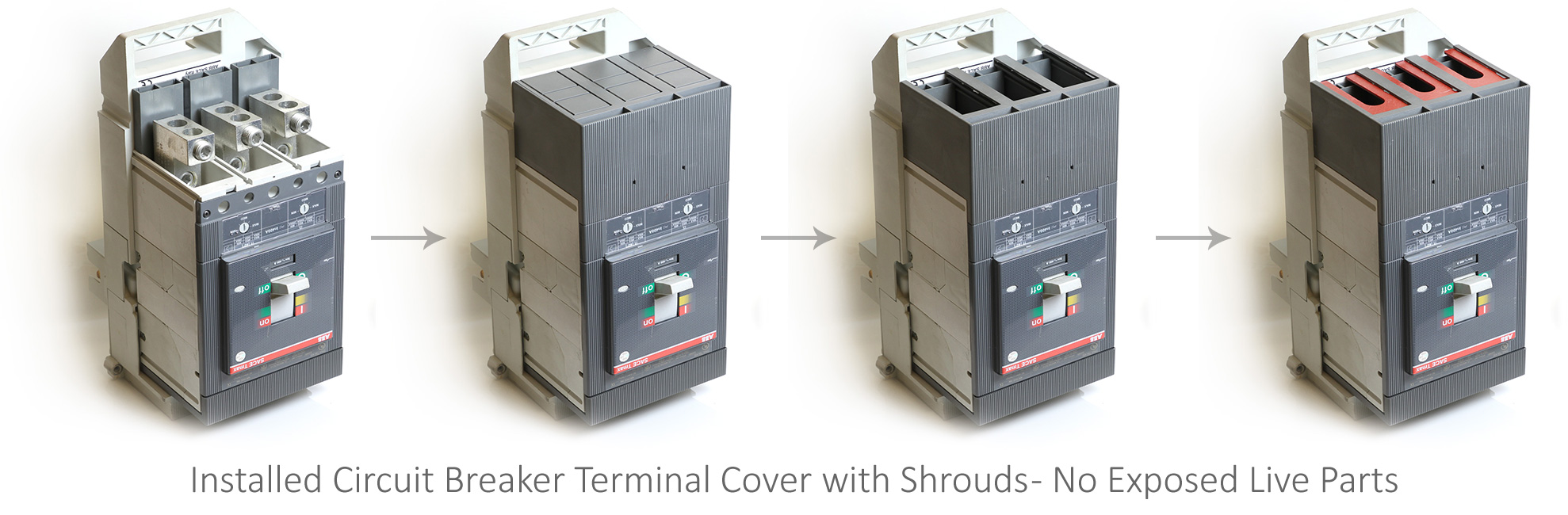 Terminal-Cover Installation Circuit Breaker